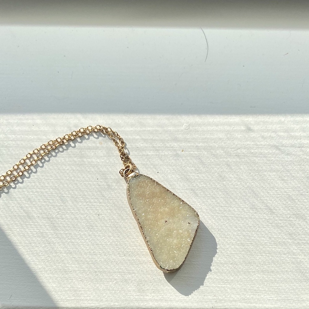 Drusy Necklace